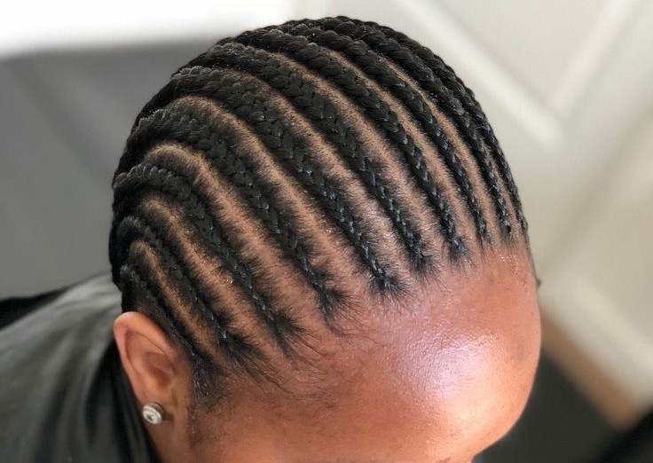 Nattes collées pour perruque