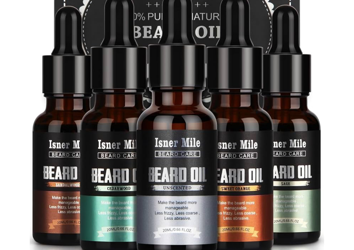 Beard oil available now