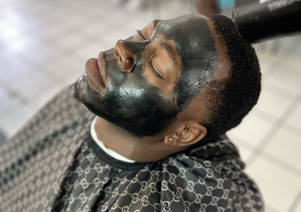 Facial &  haircut 