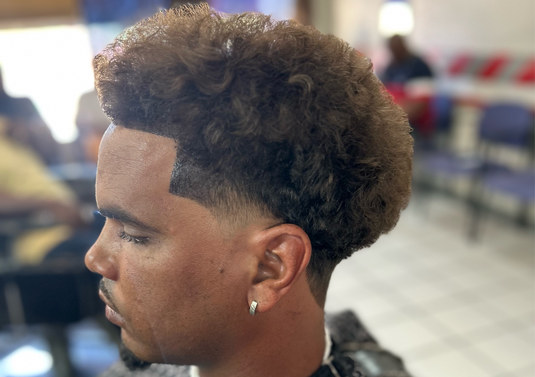 Men  taper fade