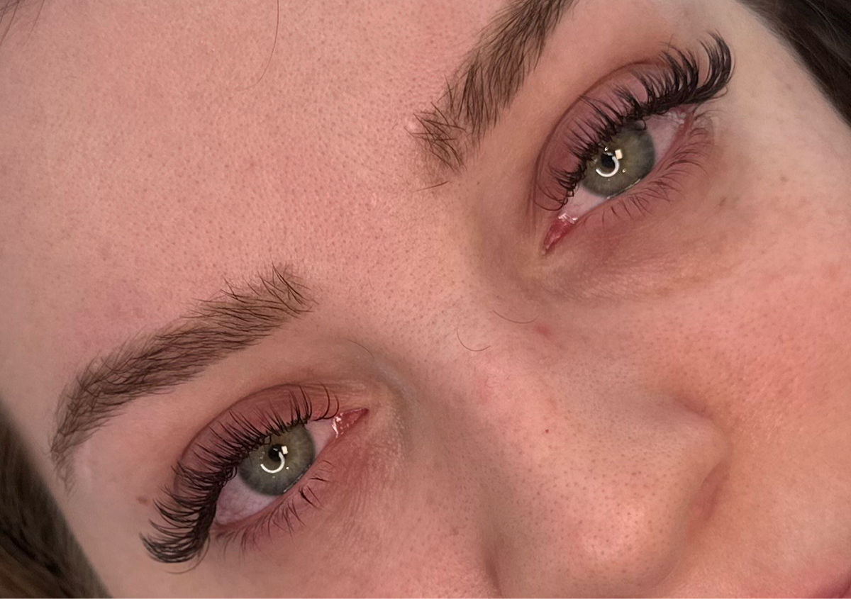 Brown angel lash infill 