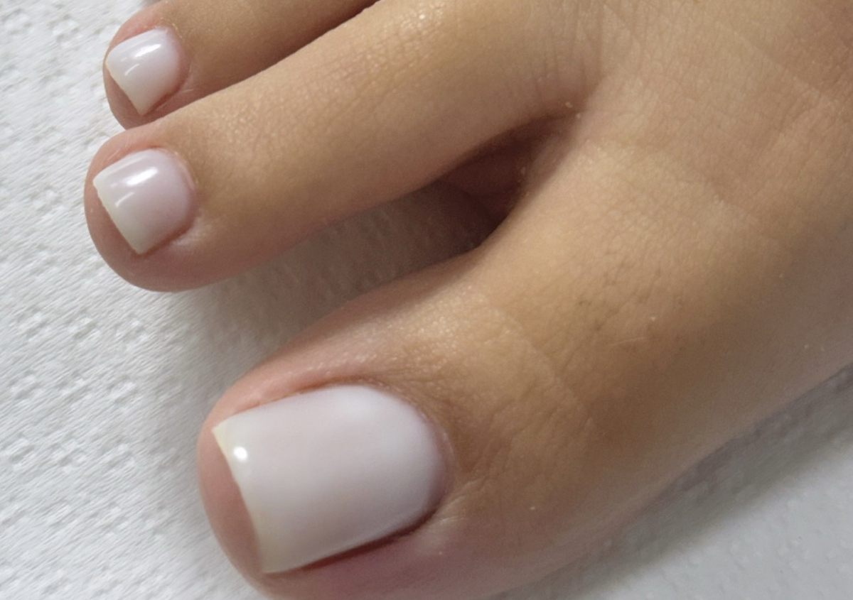 Solo esmaltado en gel pies 