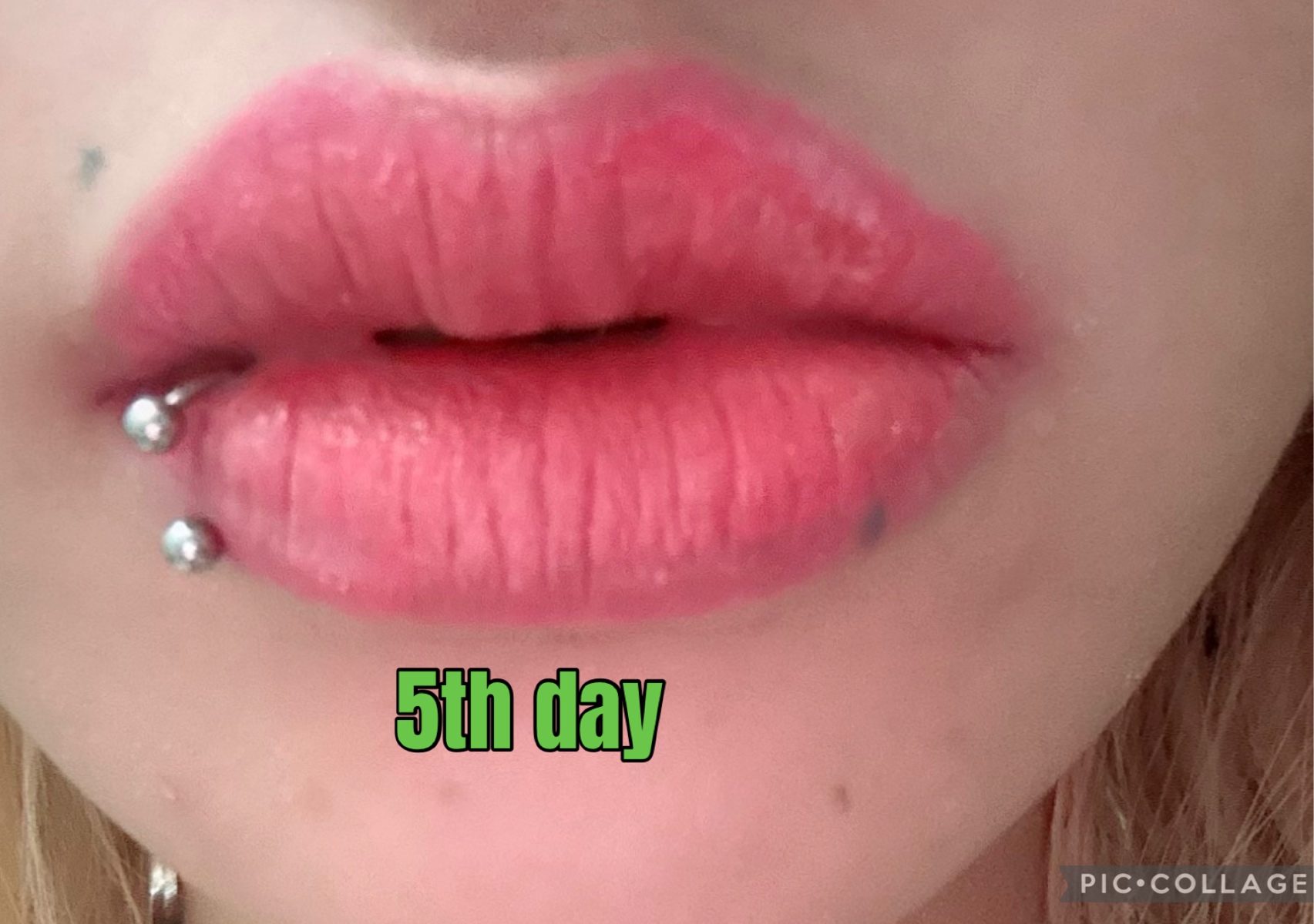 Lips tatttoo clover signature tecnique