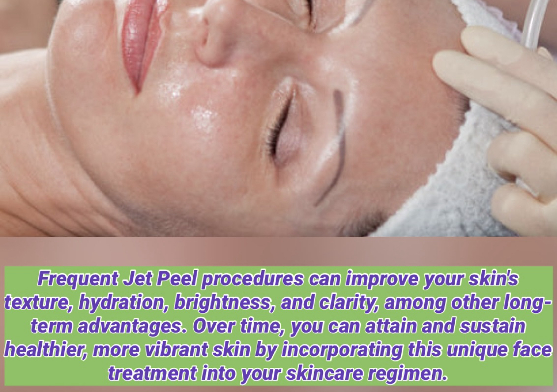  air jet peel facial with pdt light 