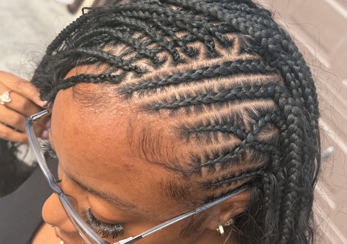 Fulani Knotless Braids (Small)