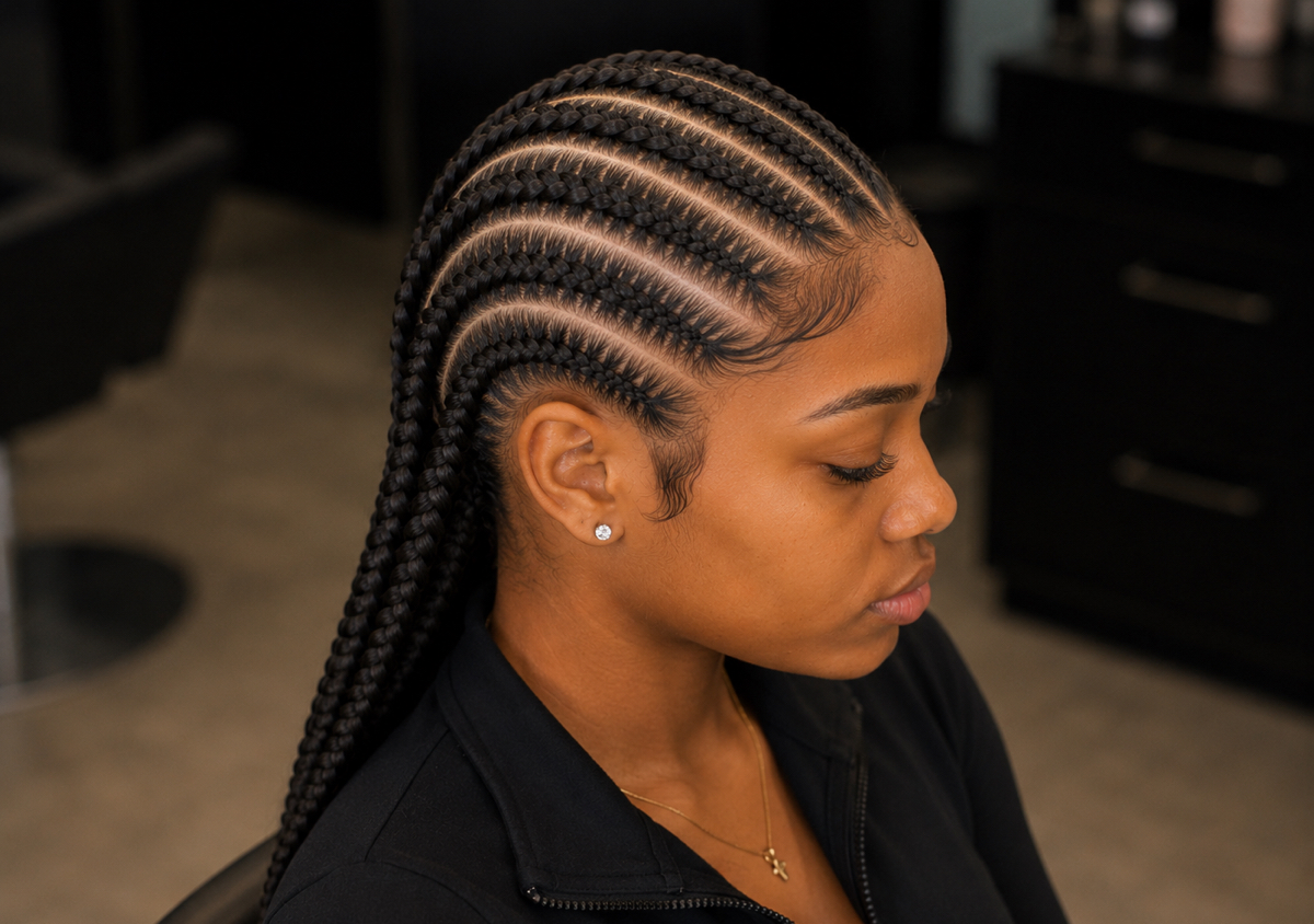 7-8 Feed-In Stitch Braids