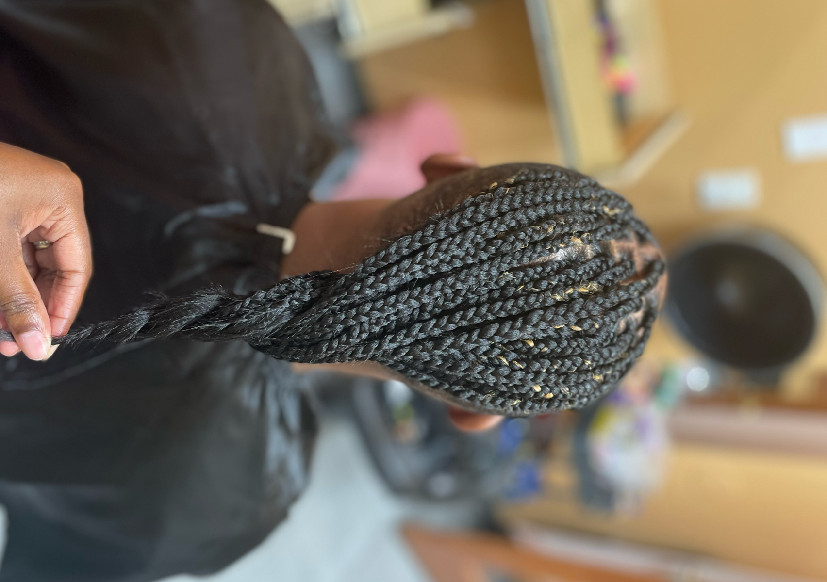 Men box braids 