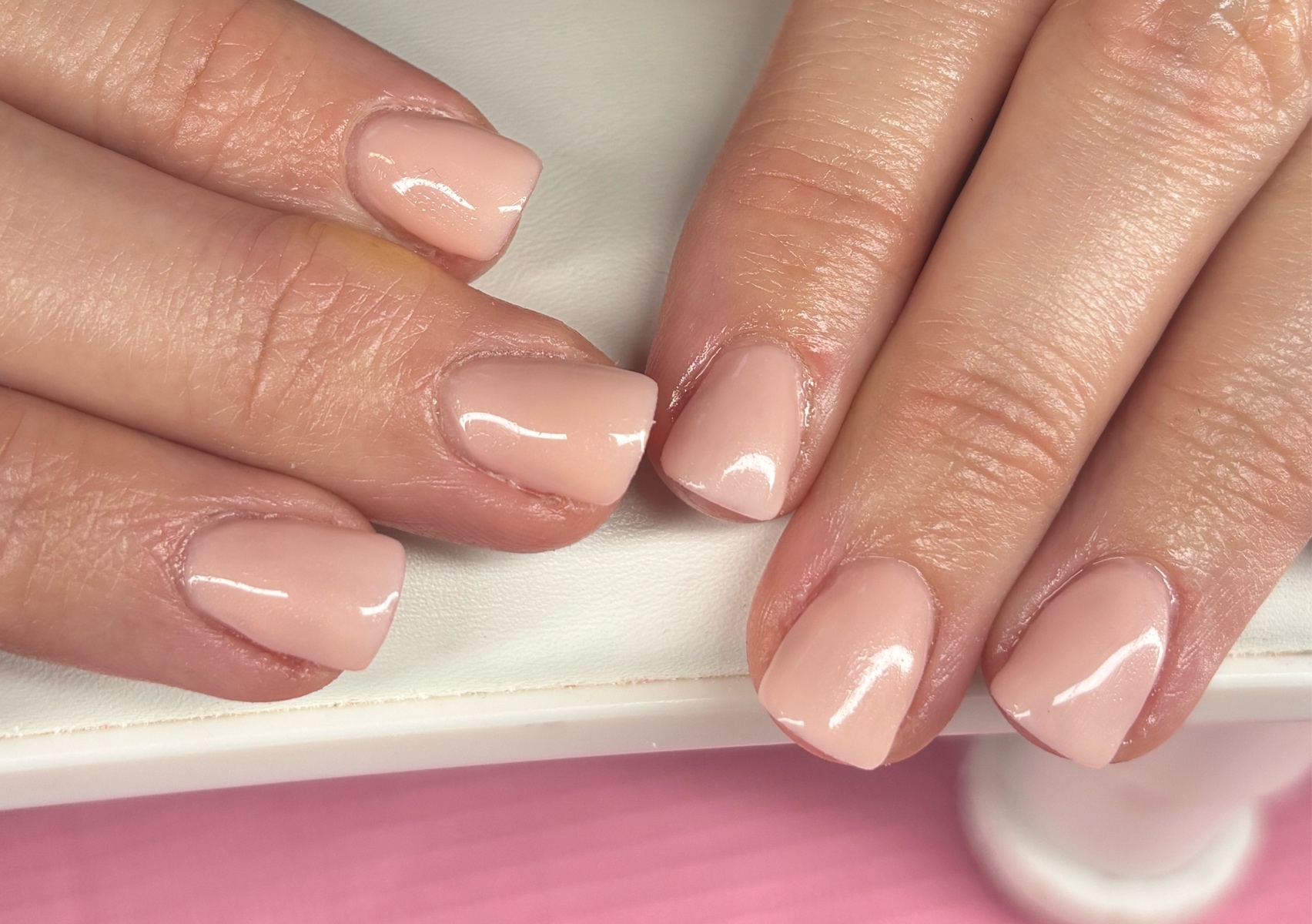 Acrylic overlay (on natural nail) /infill on extensions
