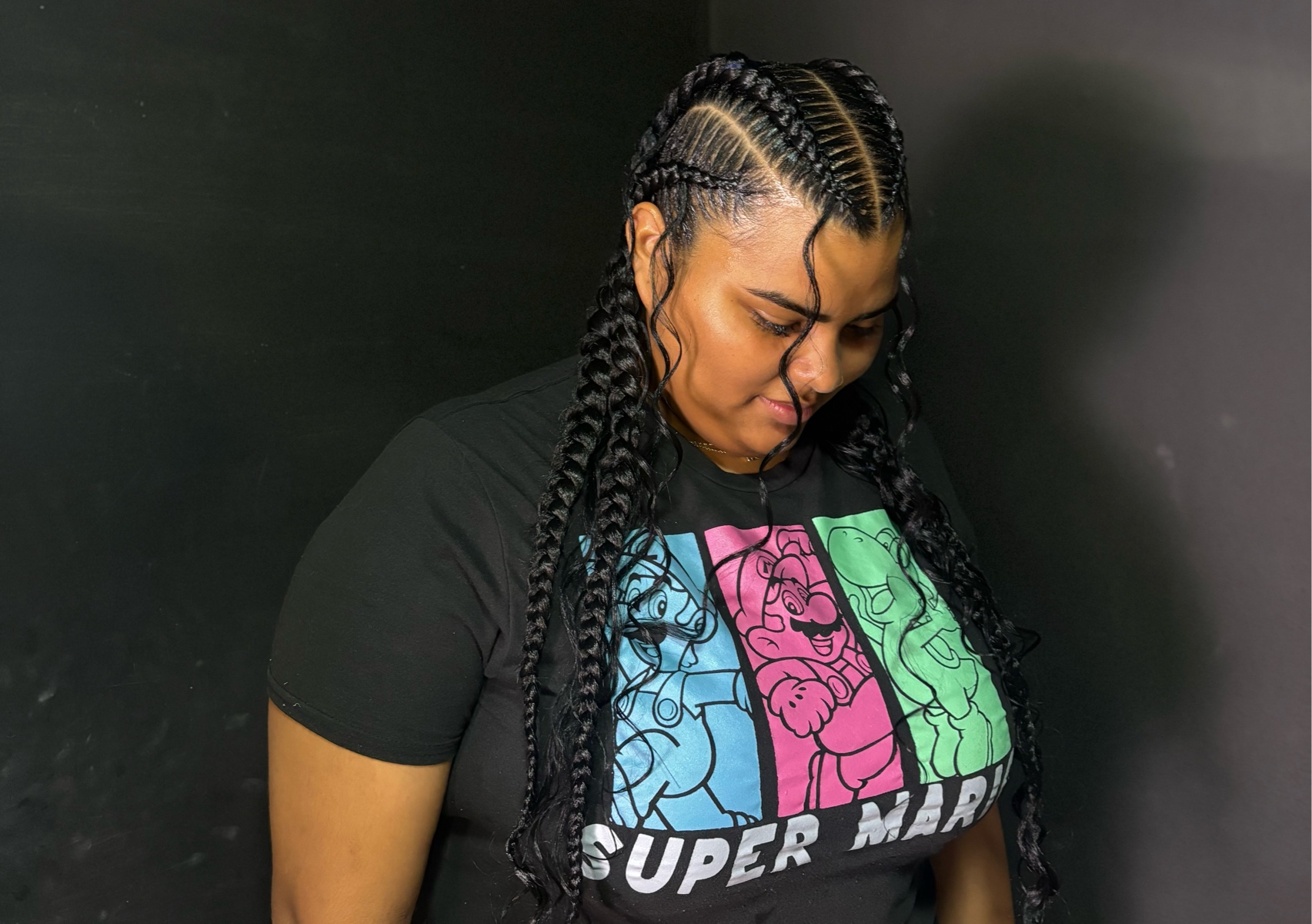 4 trenzas (Extensiones) 