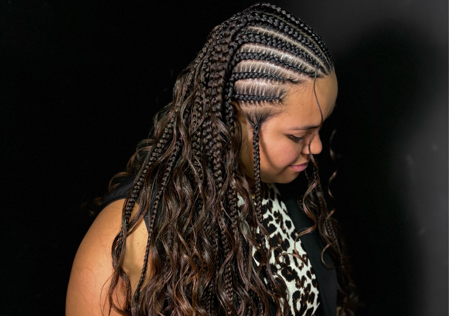 Small Boho Fulani Braids 