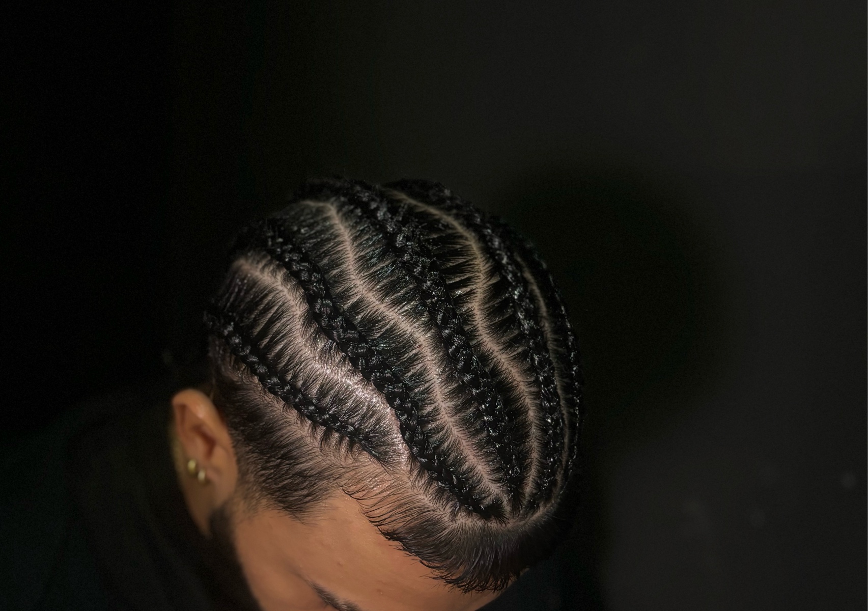 6 trenzas (extensiones) 