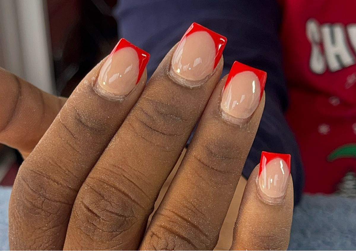 Color change(french tip)