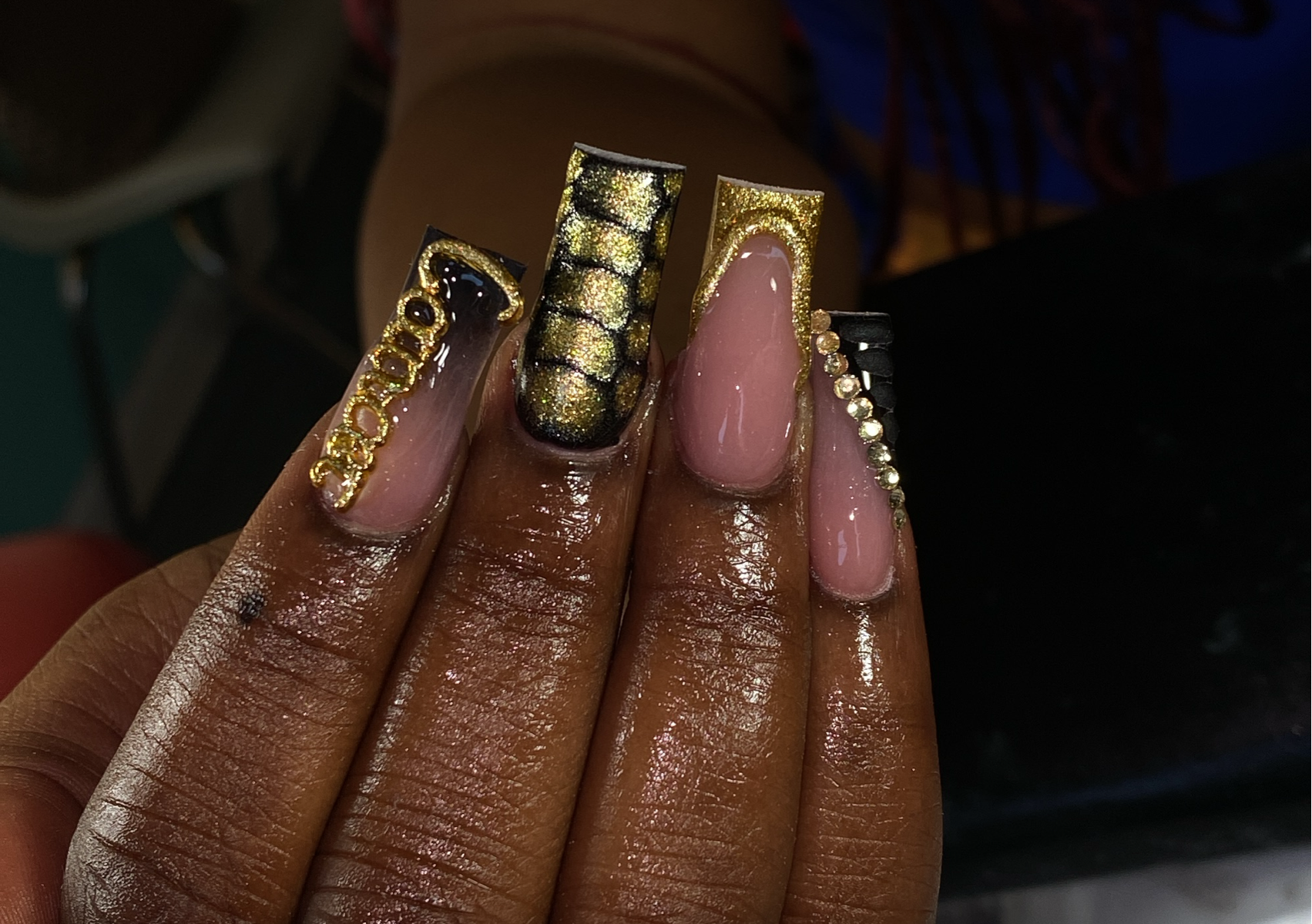 Freestyle acrylic long set