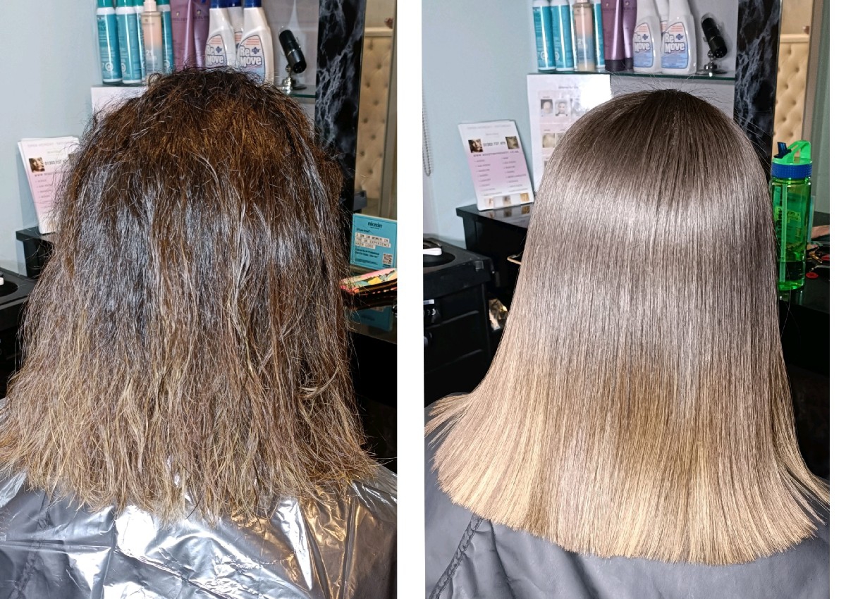 KERATIN mid back length 