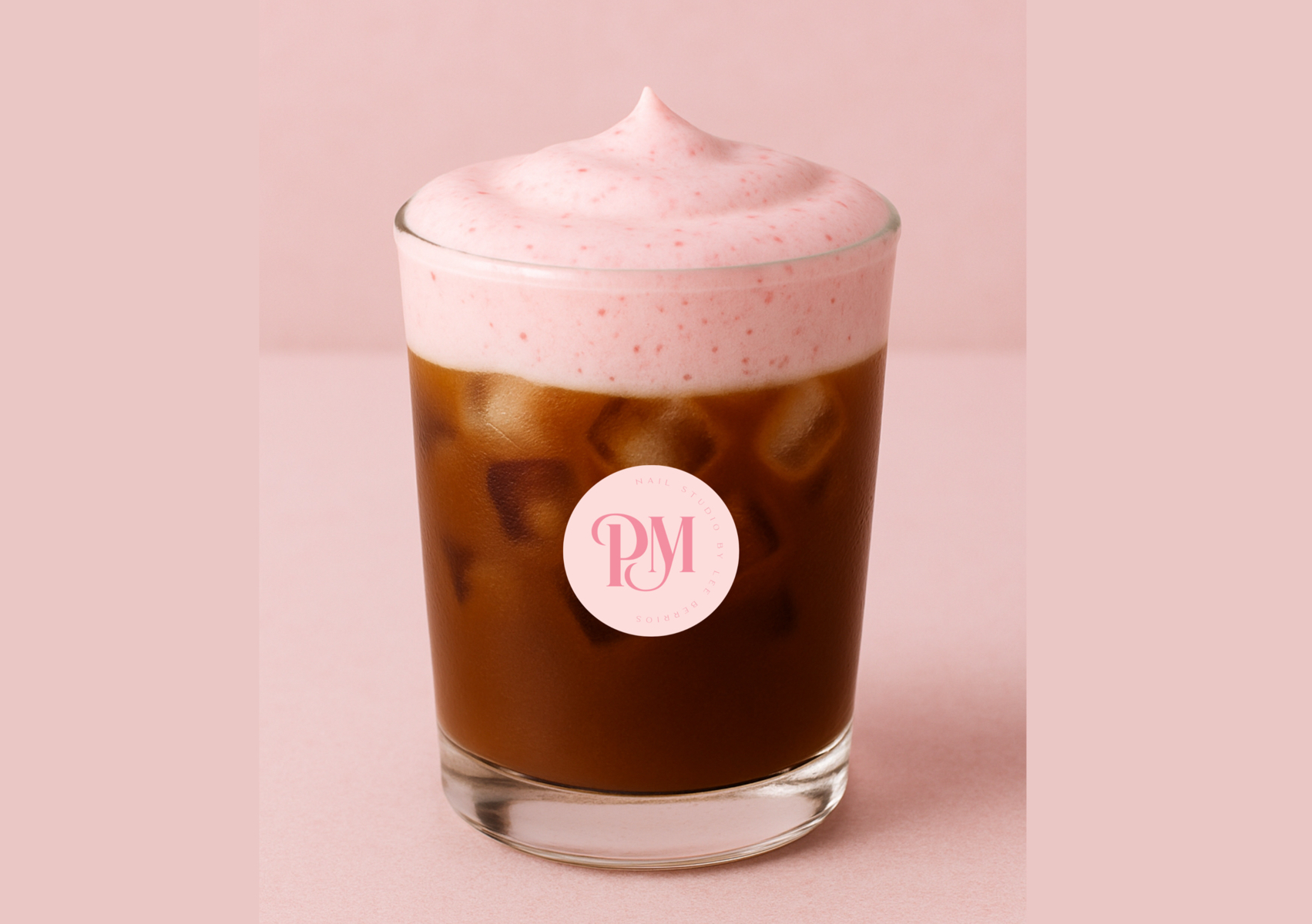 Strawberry Cold Foam Ice Coffee