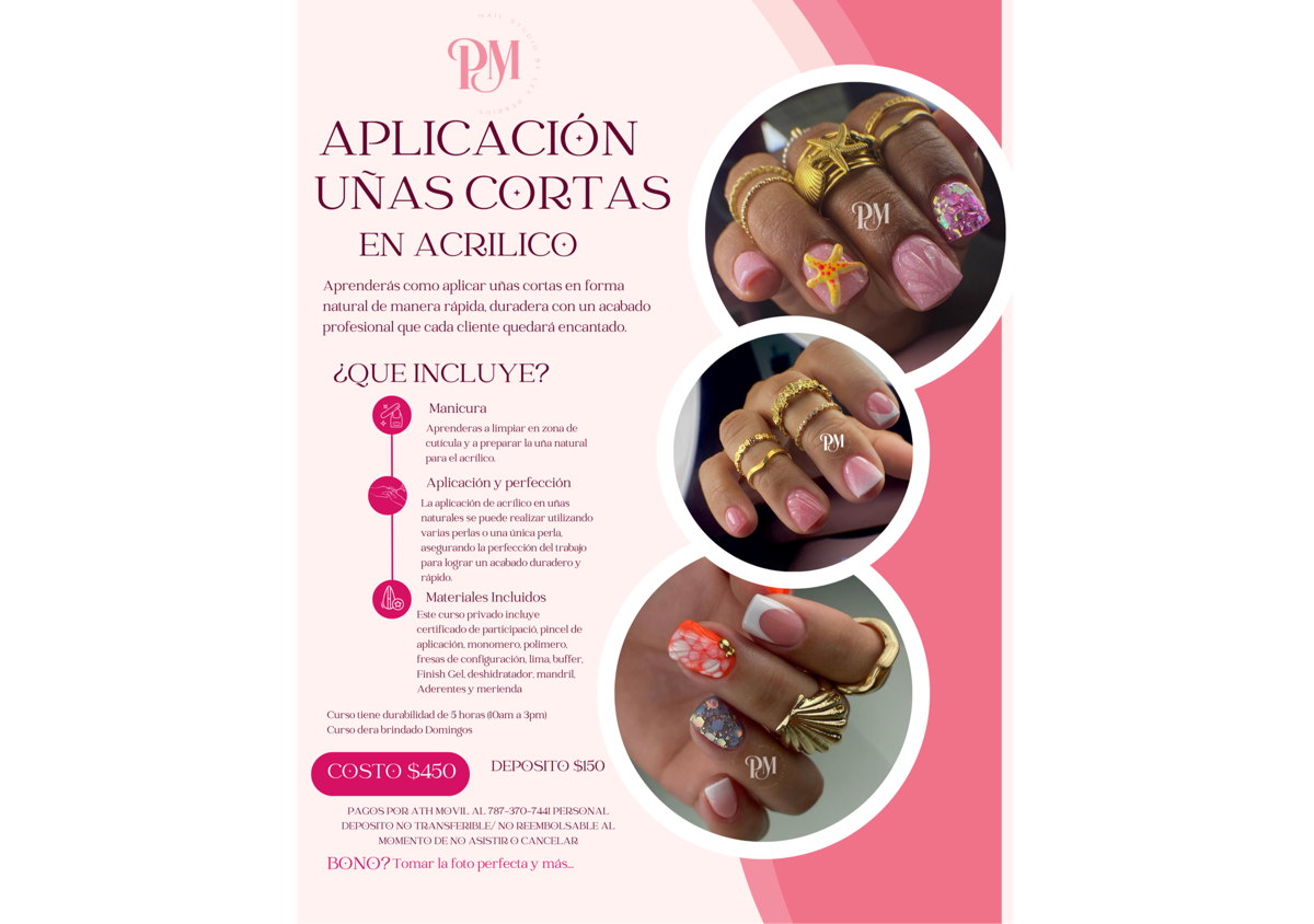 👩🏻‍🎓APLICACIÓN UÑAS CORTAS EN ACRÍLICO 