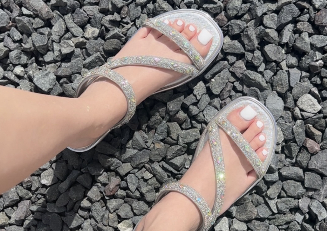 🦶🏻Esmaltado en Gel + Acrilico dedito Gordo Pies 