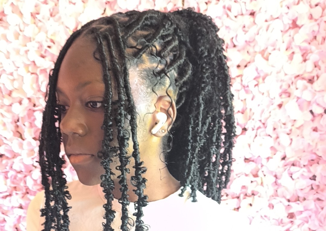 Adults/ butterfly Soft locs 8 to 12 inch/Hair included