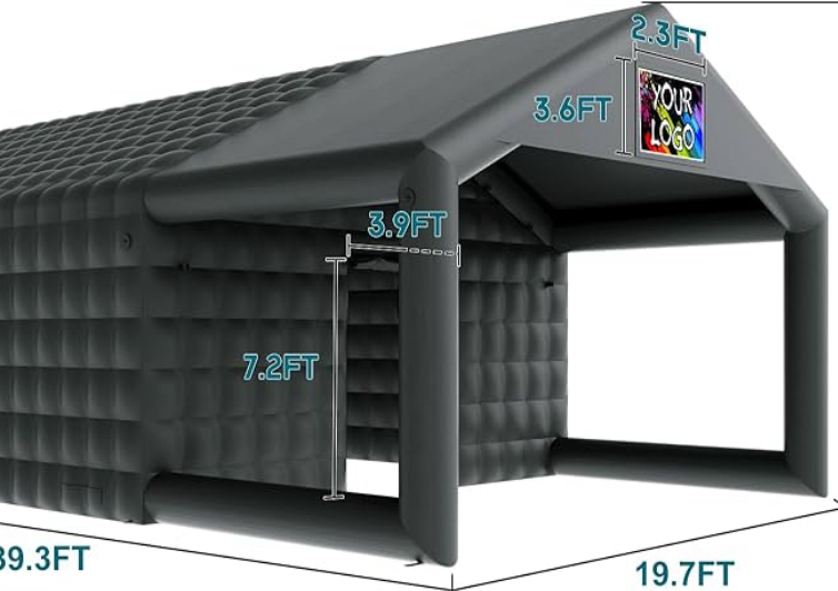 Full Day Inflatable Rental 39.3 Ft x 19.7 x14 