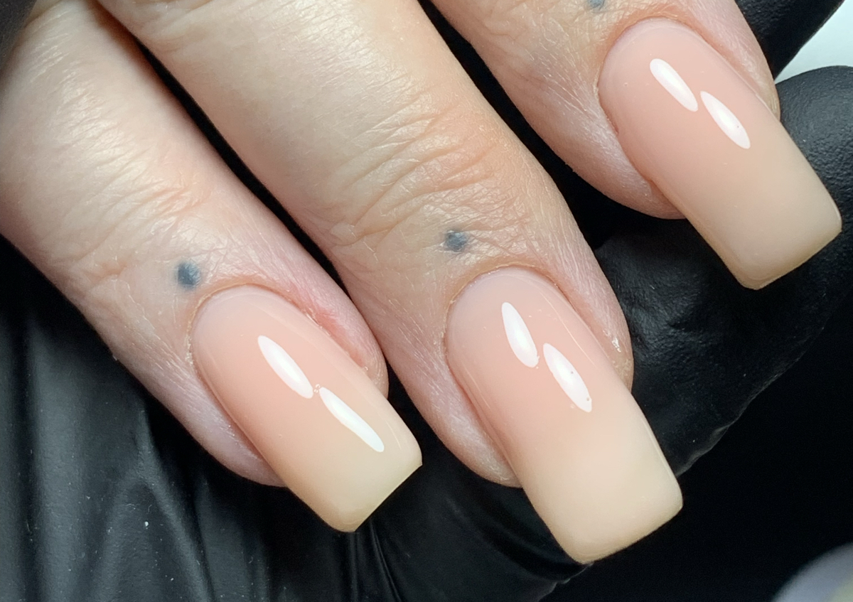  Hard Gel Medium extensions/ natural nails plain 