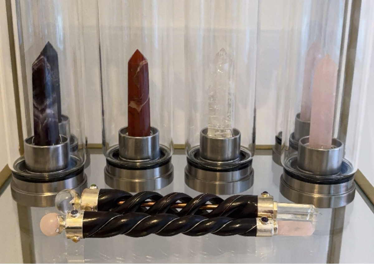 Crystal drinks bottle