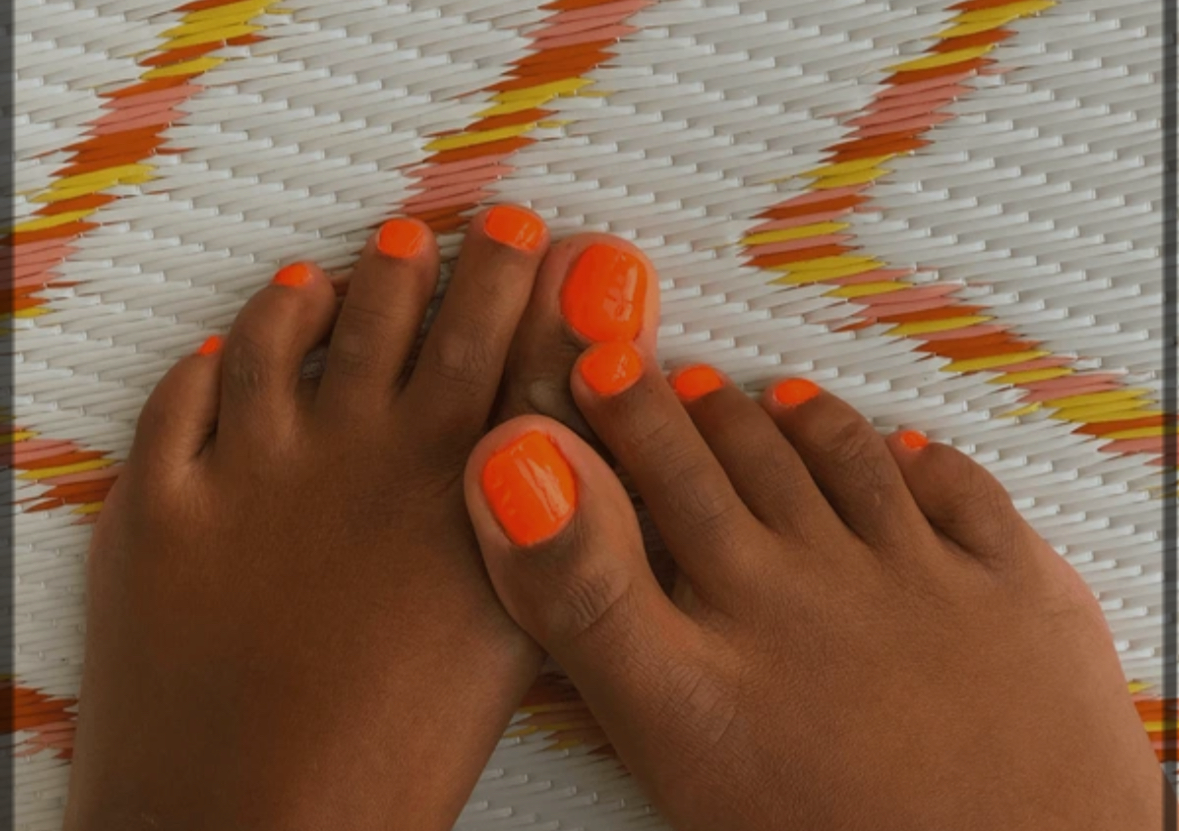 I can be petty (Pedicure) No chip 