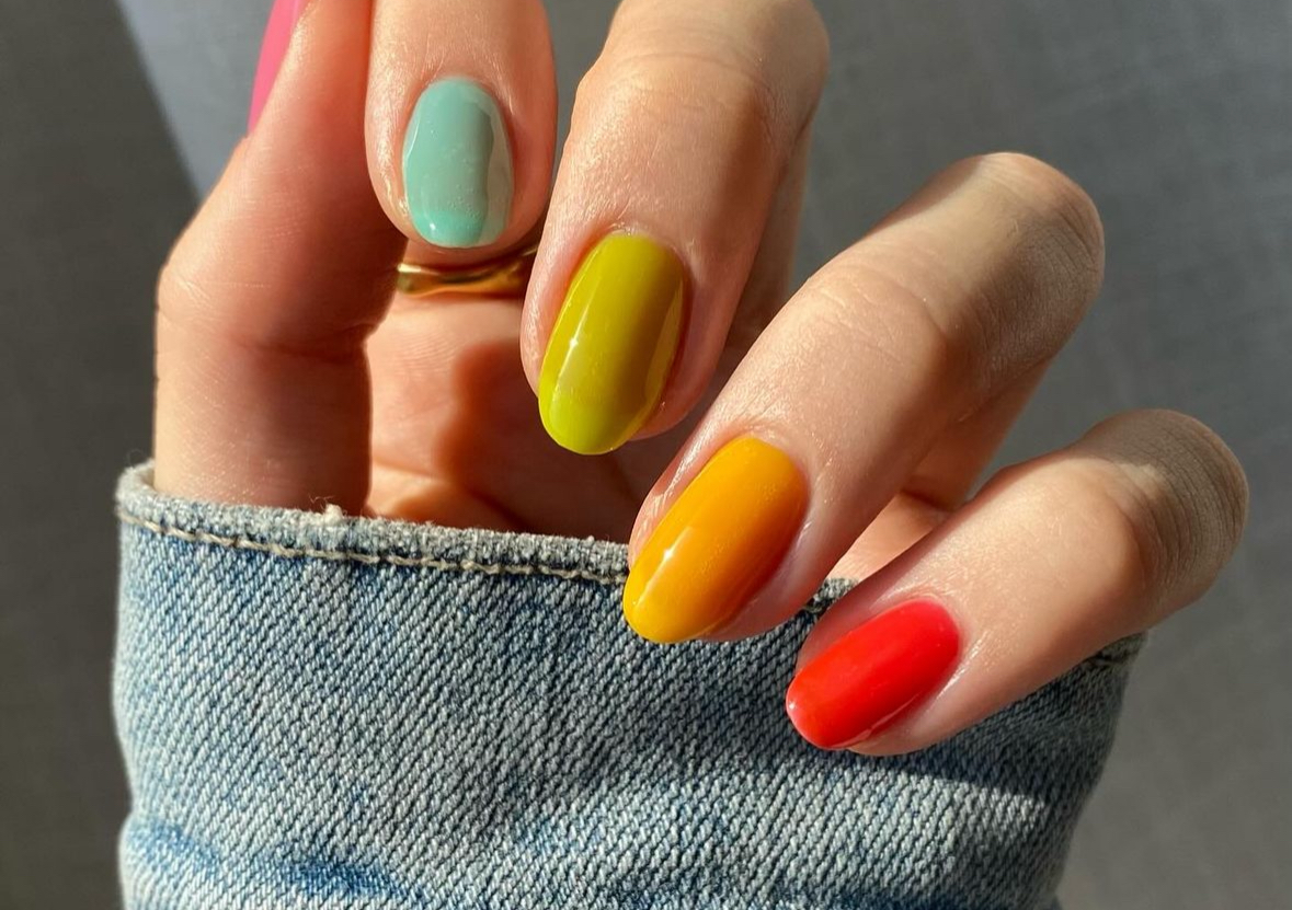 Gel manicure with gel polish only