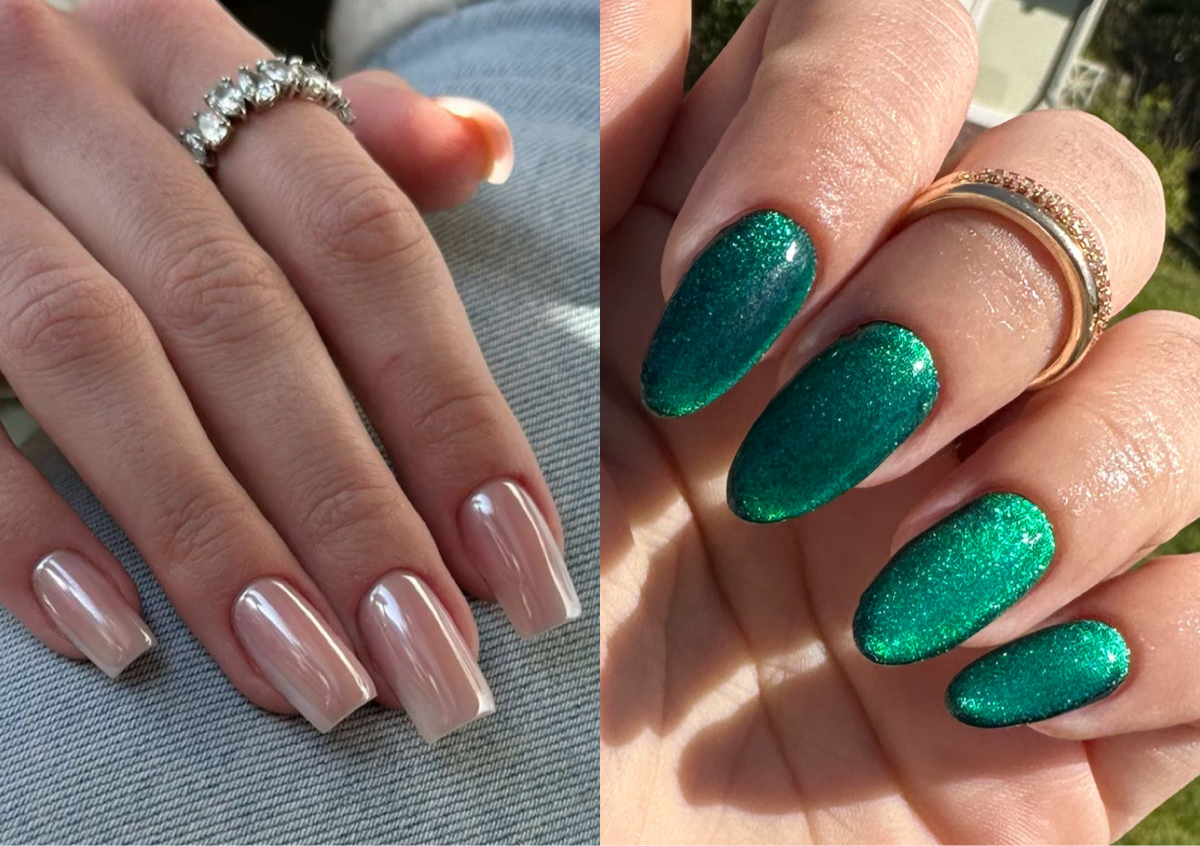 Cat eye or chrome effect