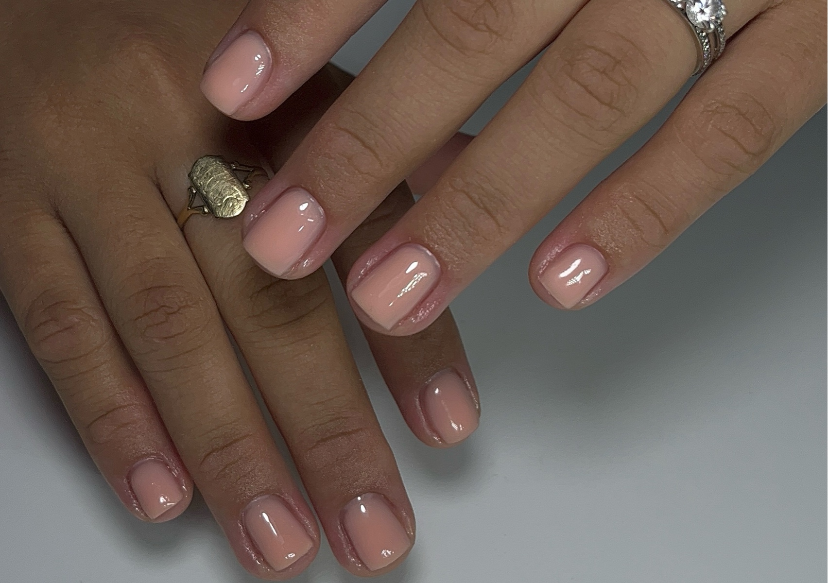 Gel on Natural Nails