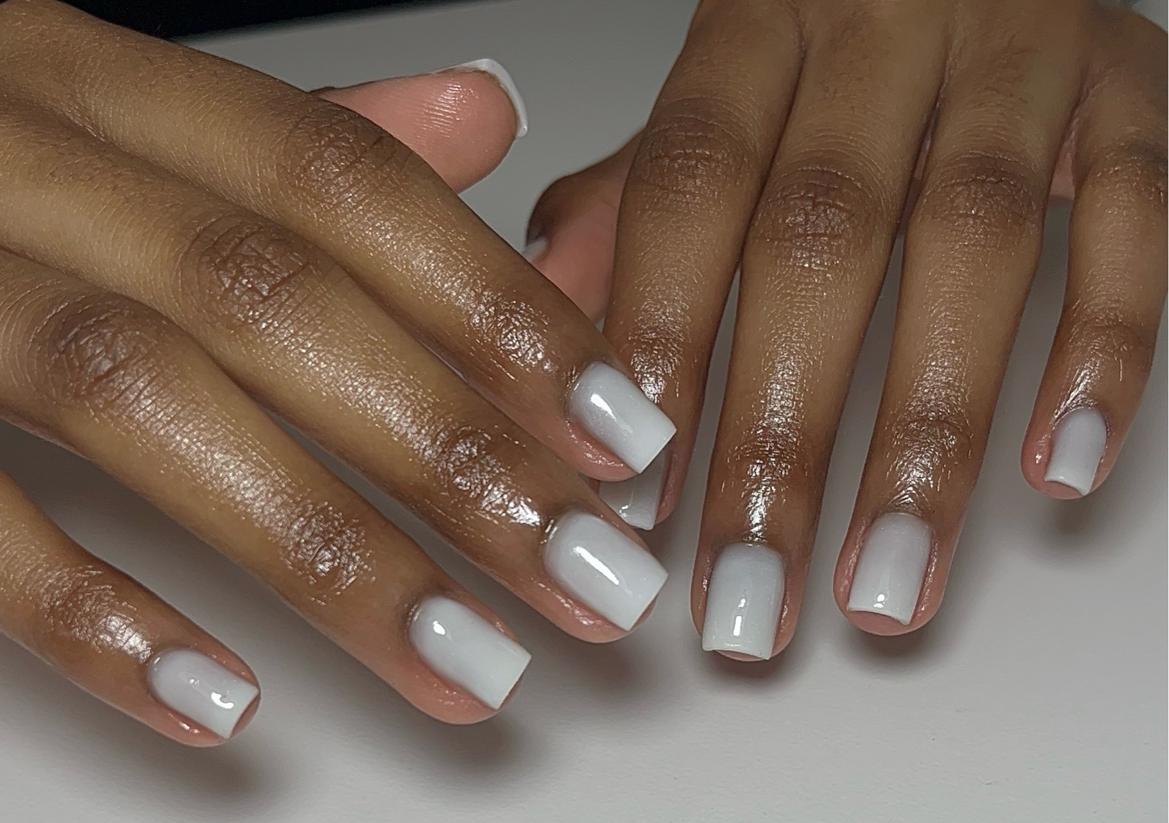 Polygel on Natural Nails 