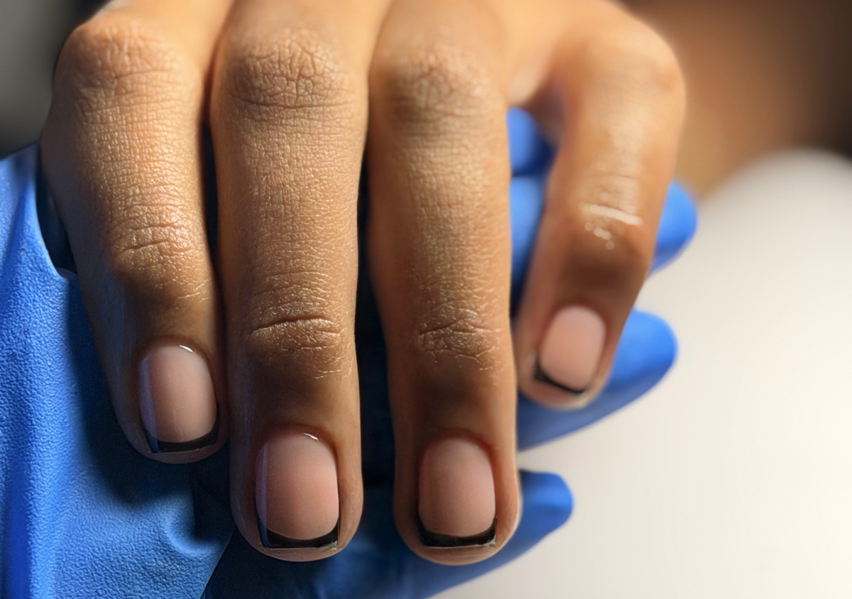 Esmaltaçao em gel mãos 