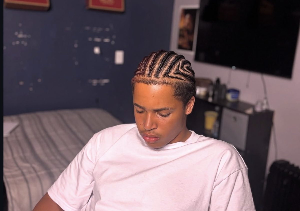 Mens 8-12 stitch braids