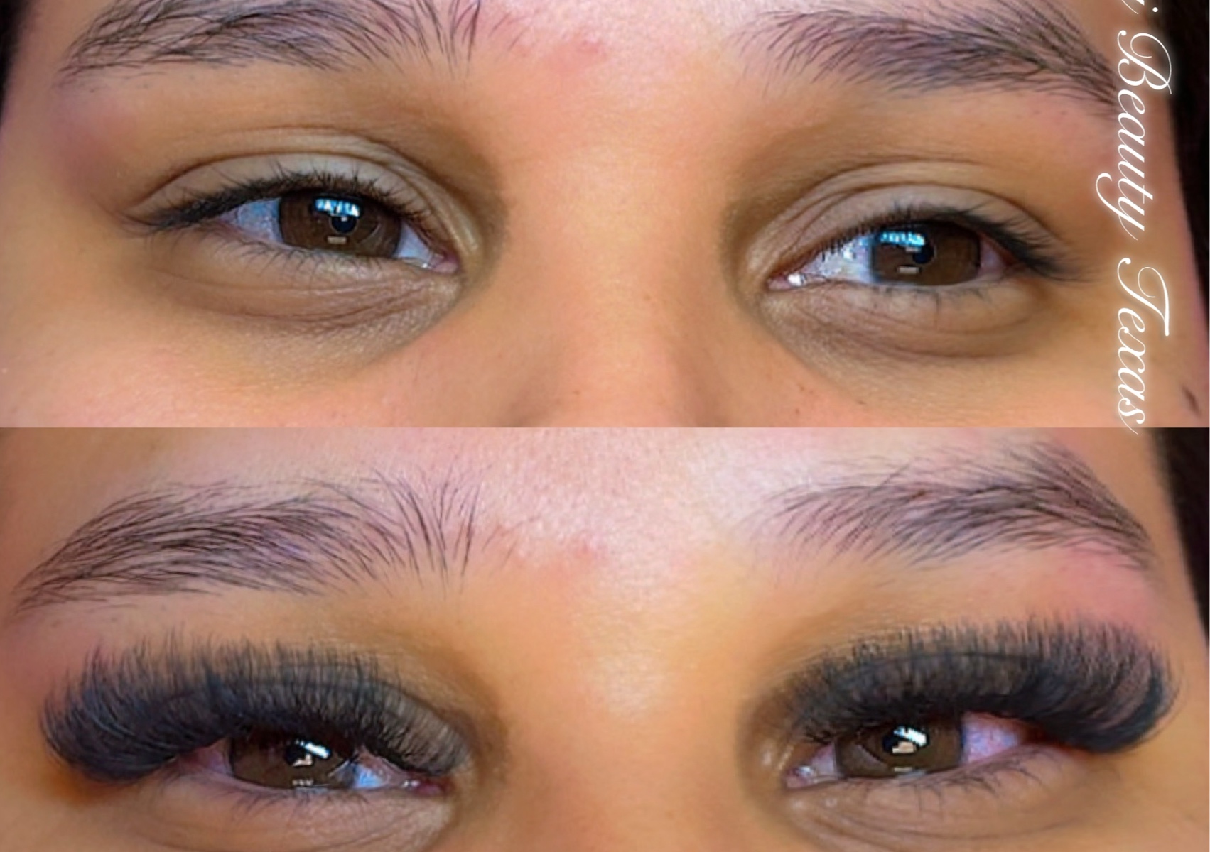 Pestañas Hibridas y Volumen