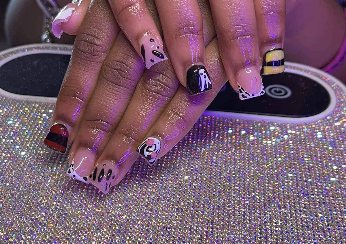 Short square  full set 