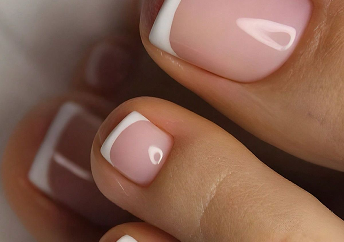 Uñas acrílicas pies
