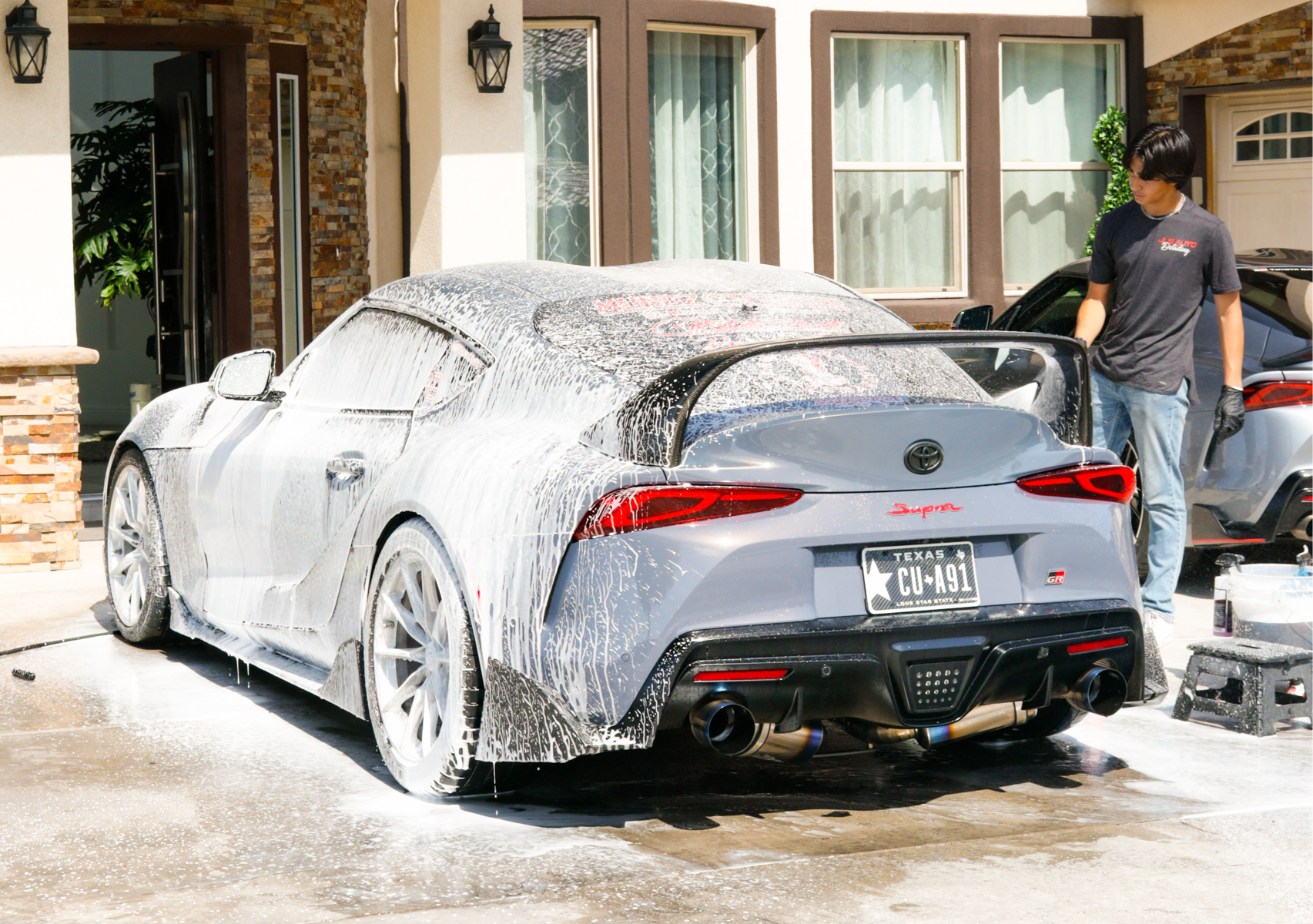 Wash, iron decon, clay bar, and 1 year sealant