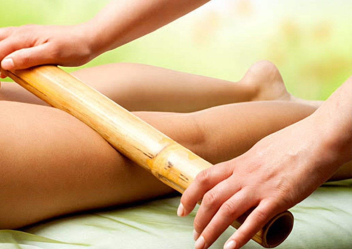 Bamboo & Warm Stones - rolled over the skin to releive tension. A unique experience with elements of nature. 