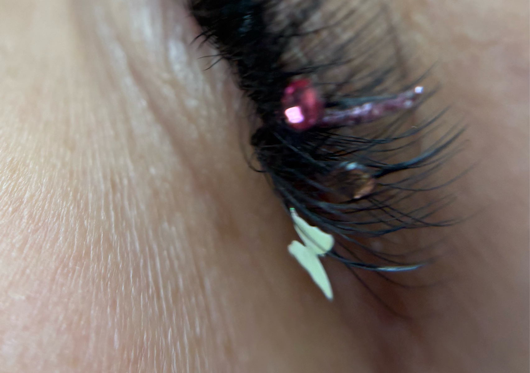 Glitter lashes