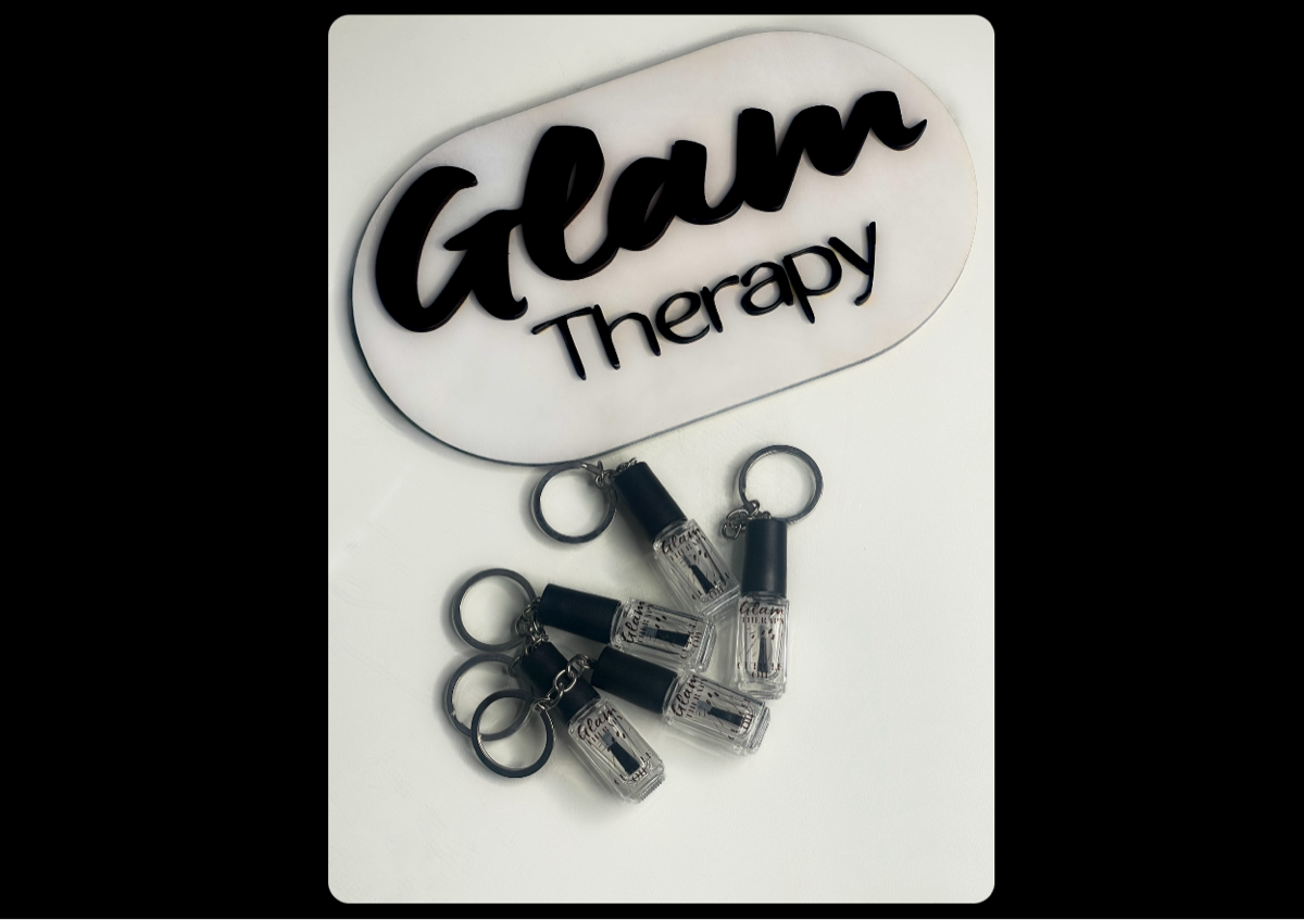 Cuticle oil keychain