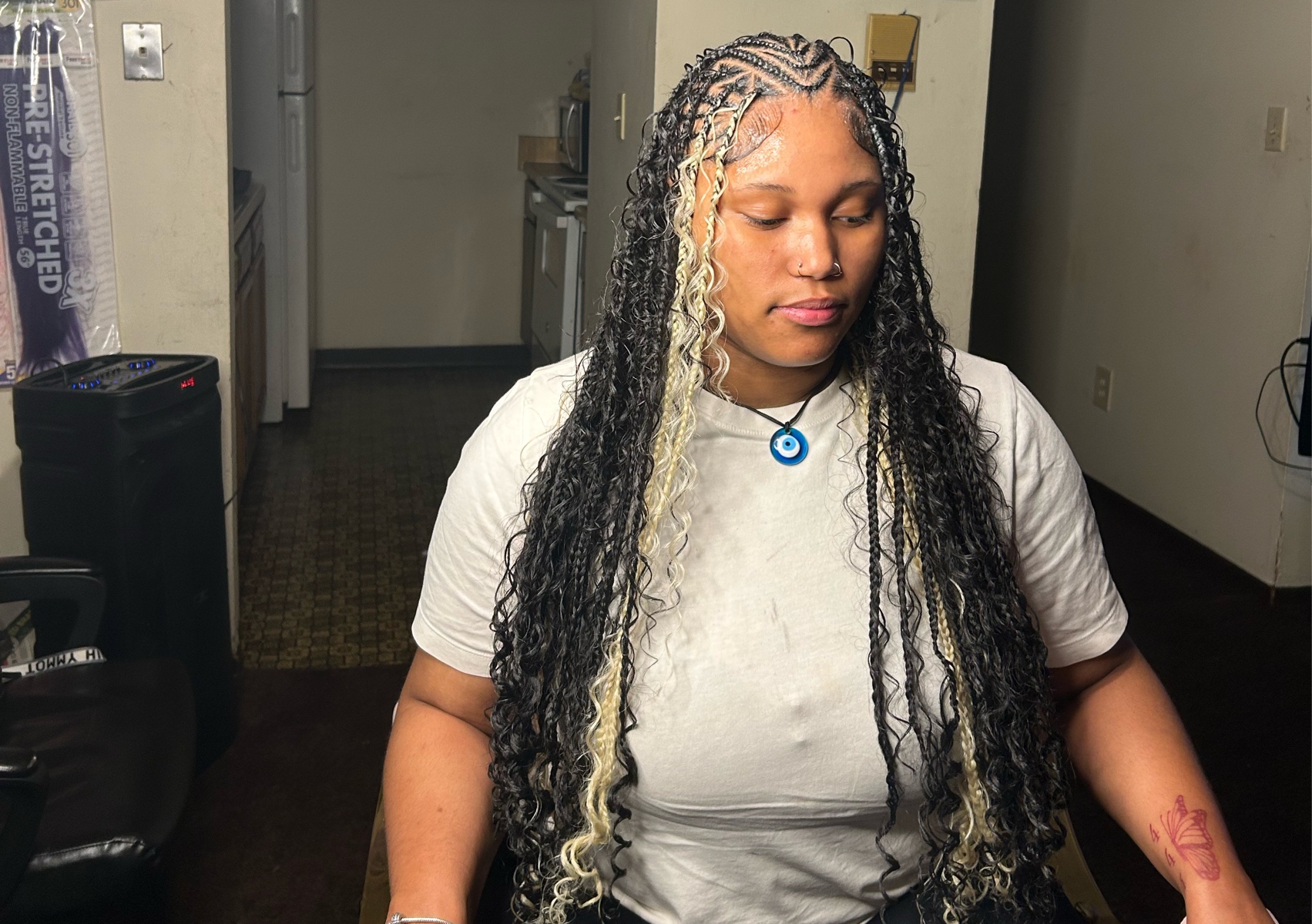 Fulani Flip Over/ Knotless