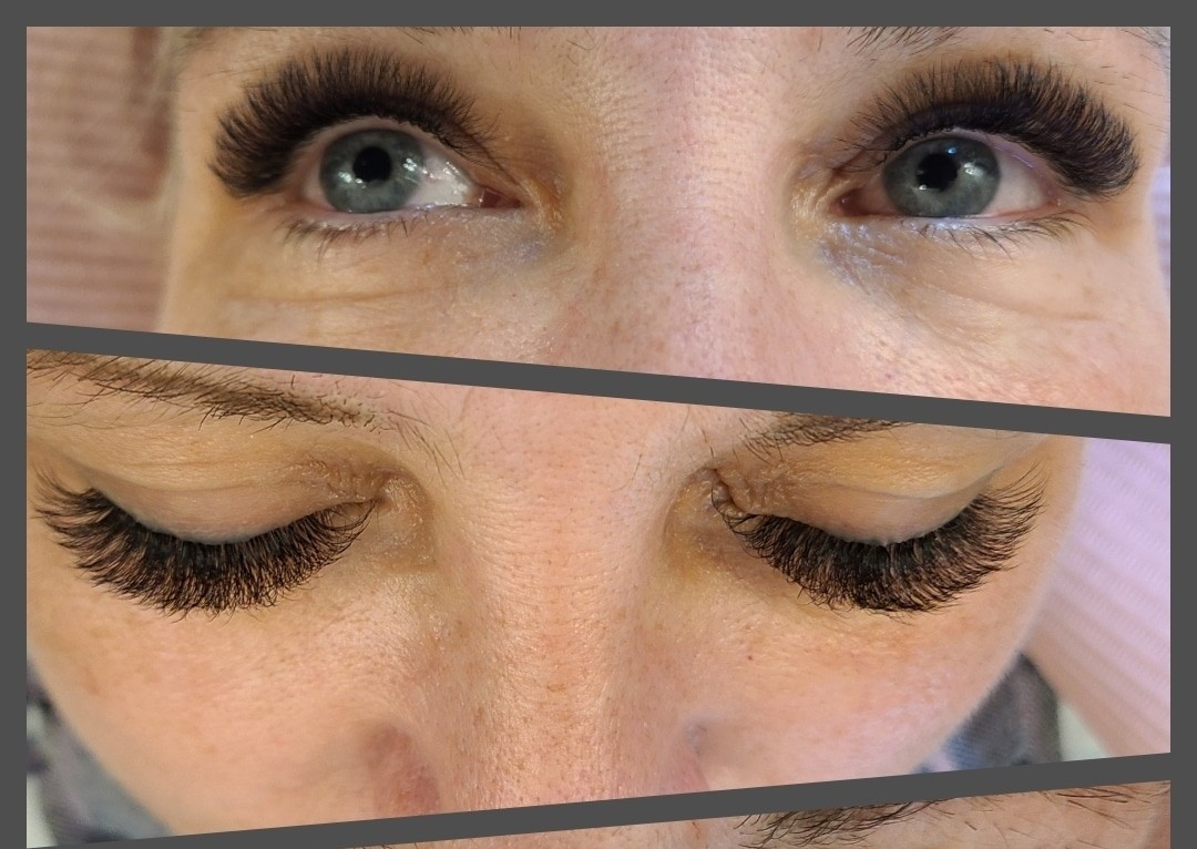 FRESH SET OF FULL VOLUME EYELASHES 😉