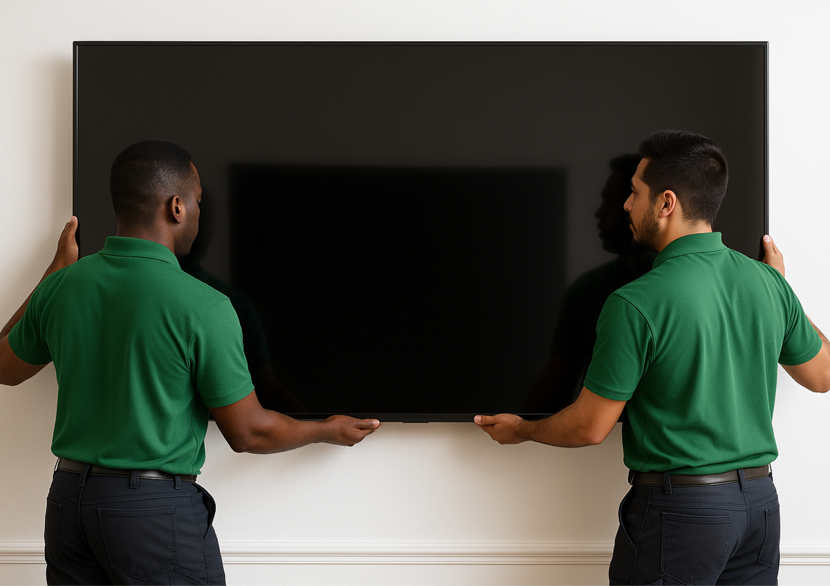 TV Mounting per TV 70" + (Drywall)