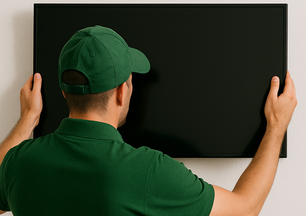 TV Mounting per TV 32-55 (Drywall)