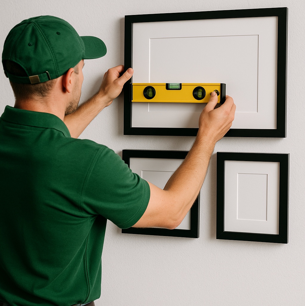 Mounting Job (Artwork, drapes, blinds, etc)