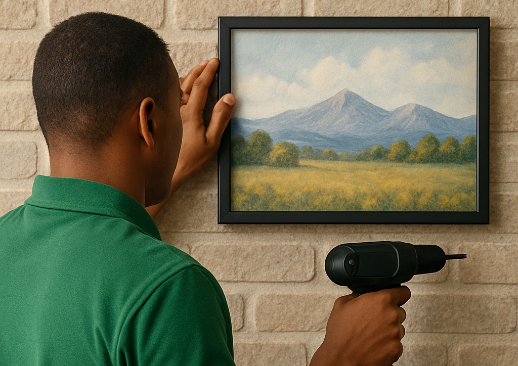 Mounting on Brick/Cement/Tile (extra)