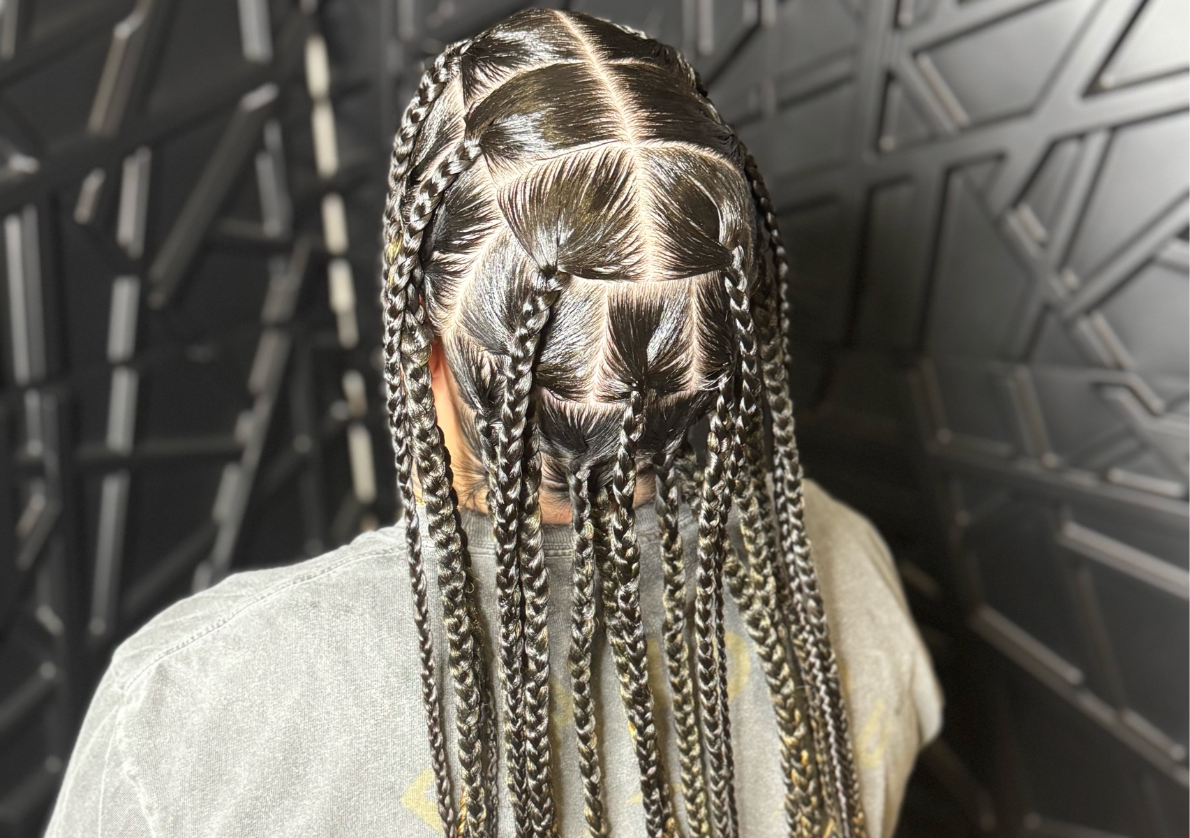 Large or Jumbo Box/Knotless Braids & Twist 