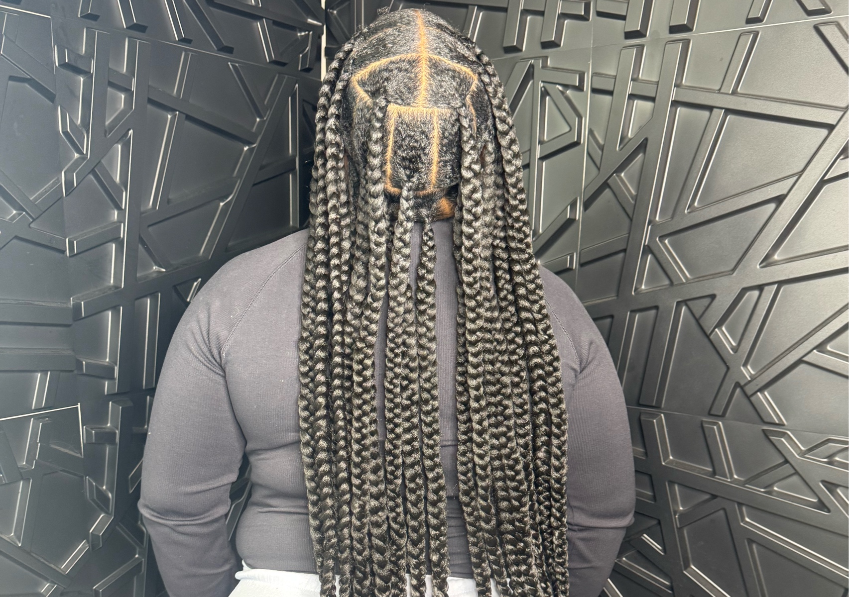 Large or Jumbo BUTT LENGTH 