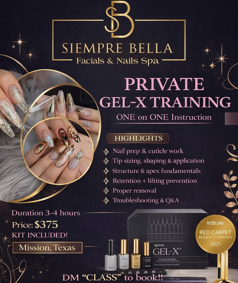 PRIVATE GEL-X MENTORSHIP