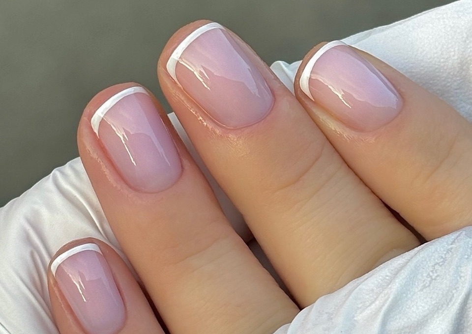 Gel French Manicure