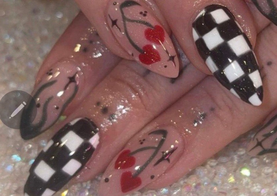 Nail art, detailed , All  10 nails. bespoke designs created for you. 